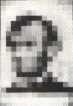 Abe Lincoln pixilated