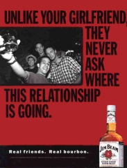 Jim Beam print ad